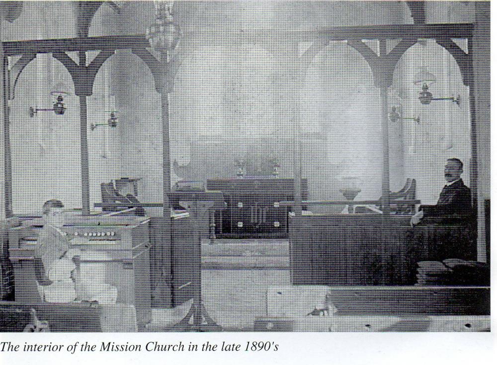 Appley Bridge Mission Interior 1890 Appley Bridge Mission Interior 1890