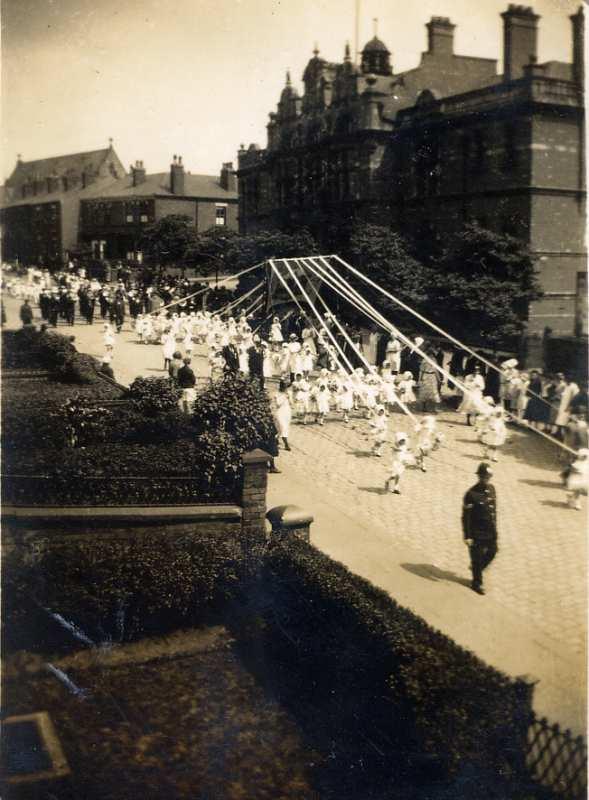 Walking day, Ince, c1930s.