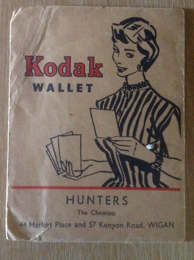 Kodak wallet from Hunters Chemist Kodak wallet from Hunters Chemist