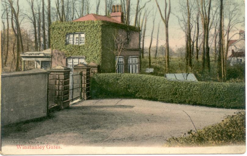 Winstanley Gates. 1910. Winstanley Gates. 1910.