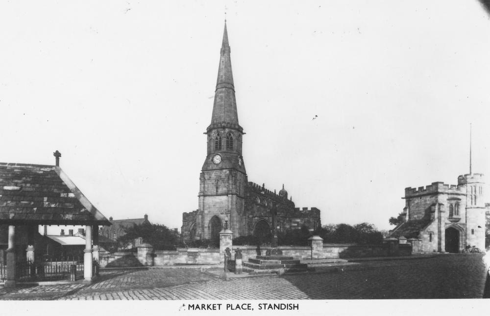Market Square and St Wilfrid's 1930s Market Square and St Wilfrid's 1930s