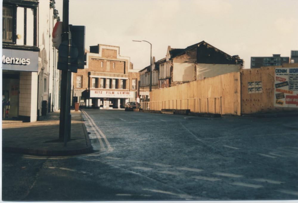 Station Road prior to Demolition