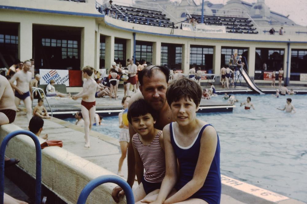 Blackpool open air pool 1968 Blackpool open air pool 1968