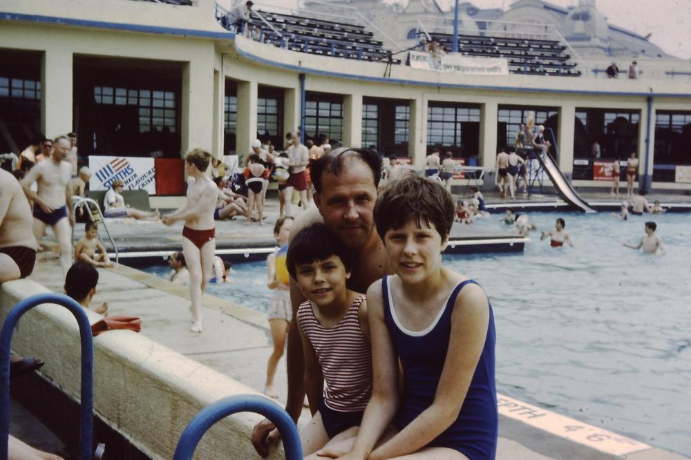 Blackpool open air pool 1968