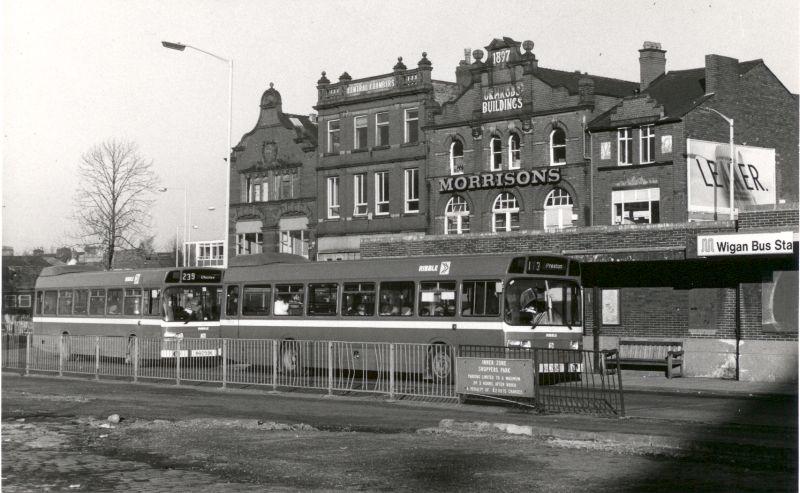 Wigan Bus Station.