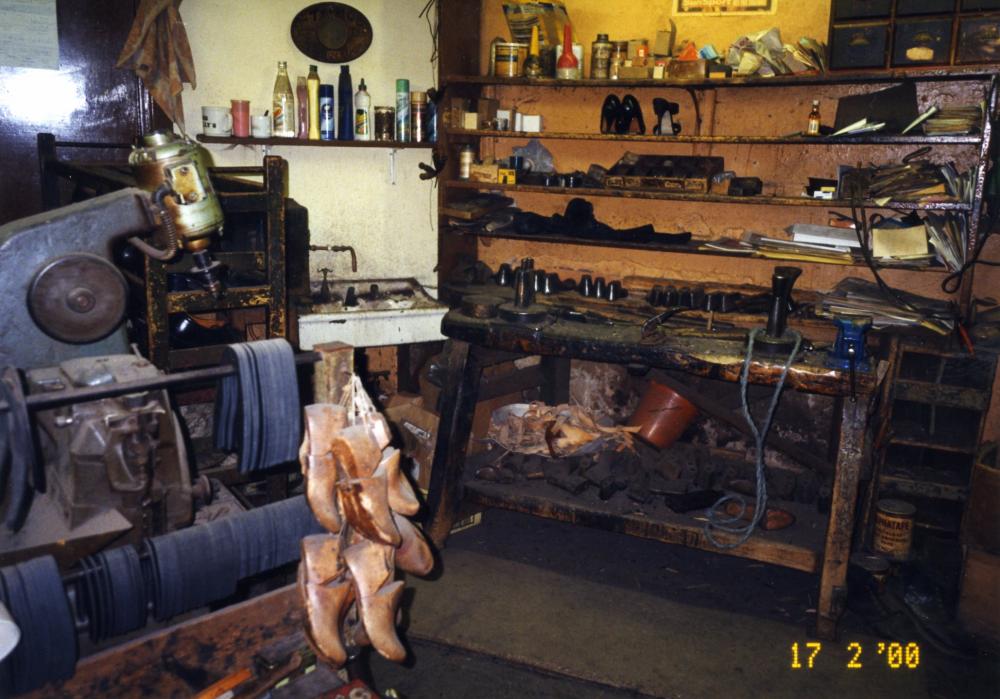 Walter Hursts Shop. Walter Hursts Shop.