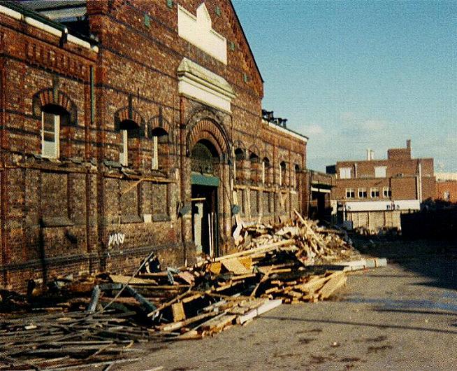 Demolition of Market Hall Demolition of Market Hall