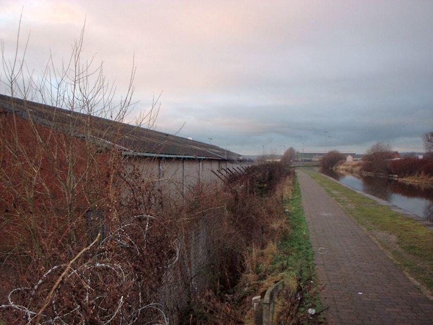 Industrial estate, access via Frith Street.