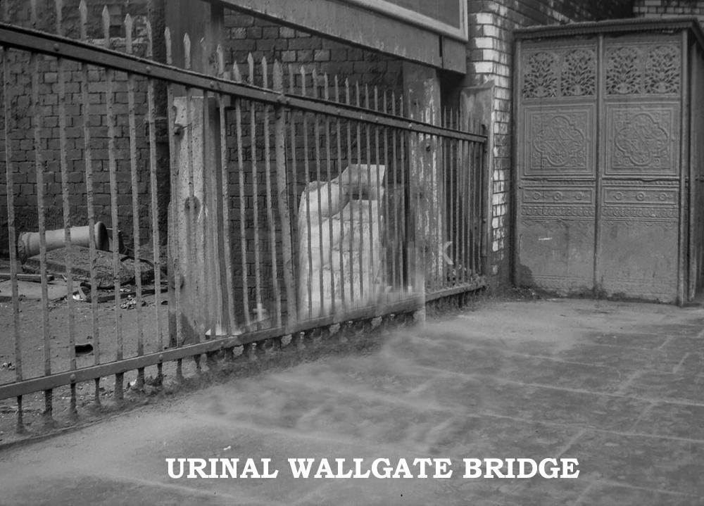 RAILWAY BRIDGE URINAL 1952