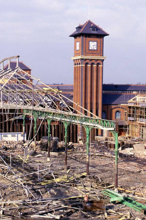 Construction of the Galleries in Wigan.