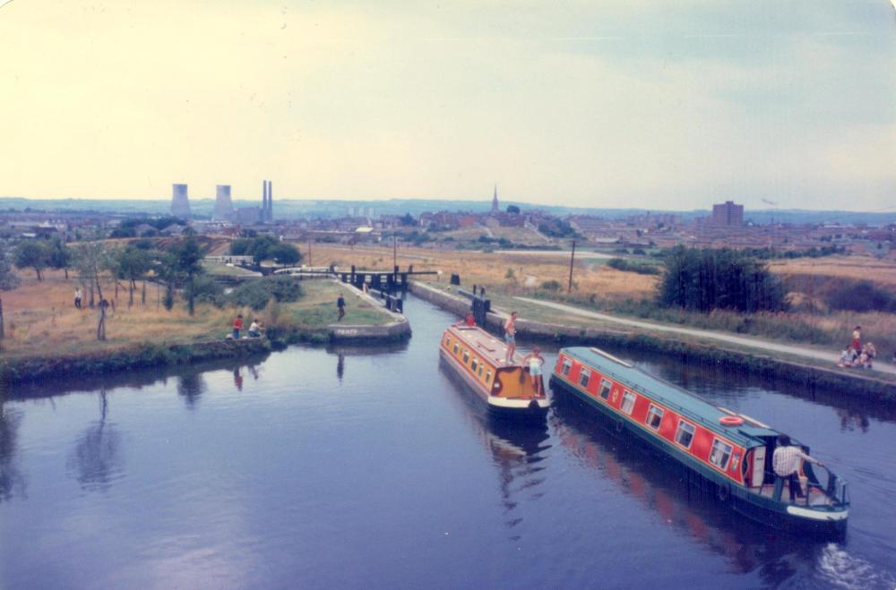 Wigan flight with Power station. Wigan flight with Power station.