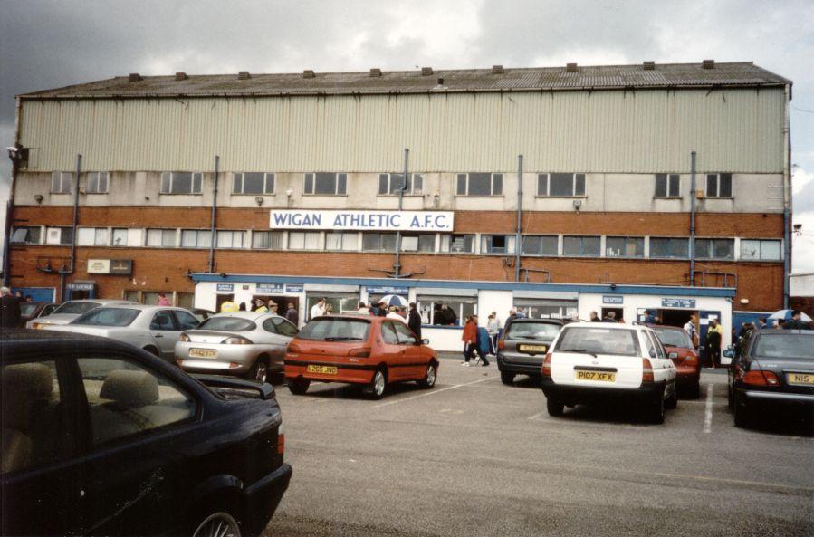 Last game at Springfield Park, 1999.