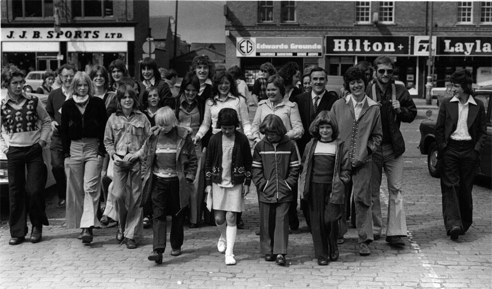 26 mile sponsored walk 4th June 1975