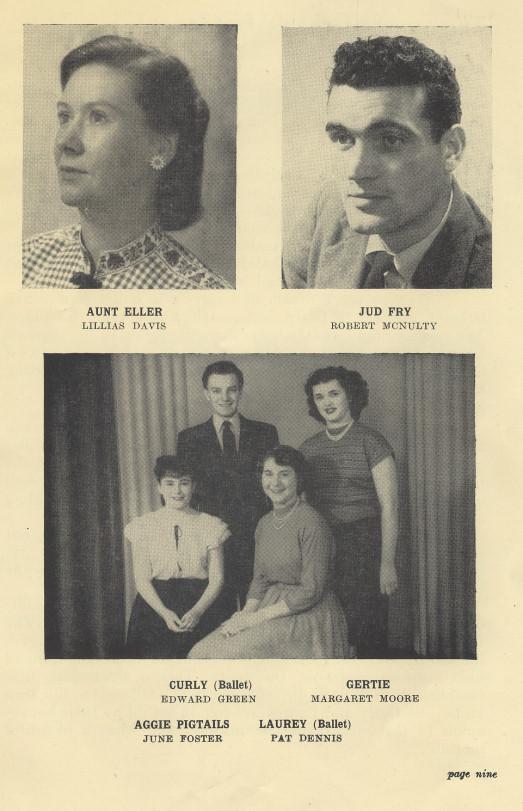 OKLAHOMA Programme  1955