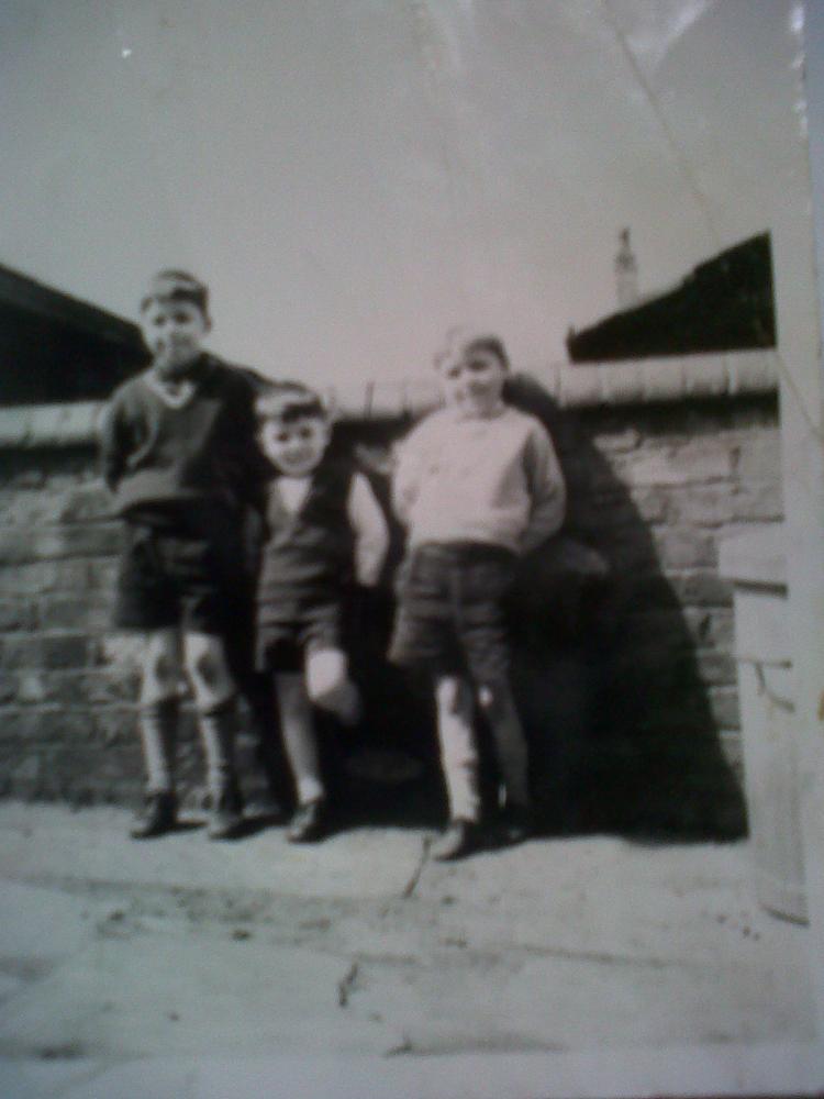 myself brother robin and carl simm