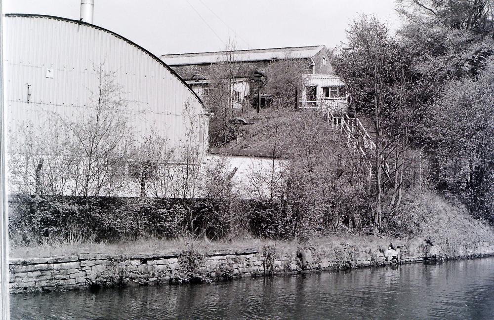 Roburite Wharf, Canal At Gathurst 1989 Roburite Wharf, Canal At Gathurst 1989