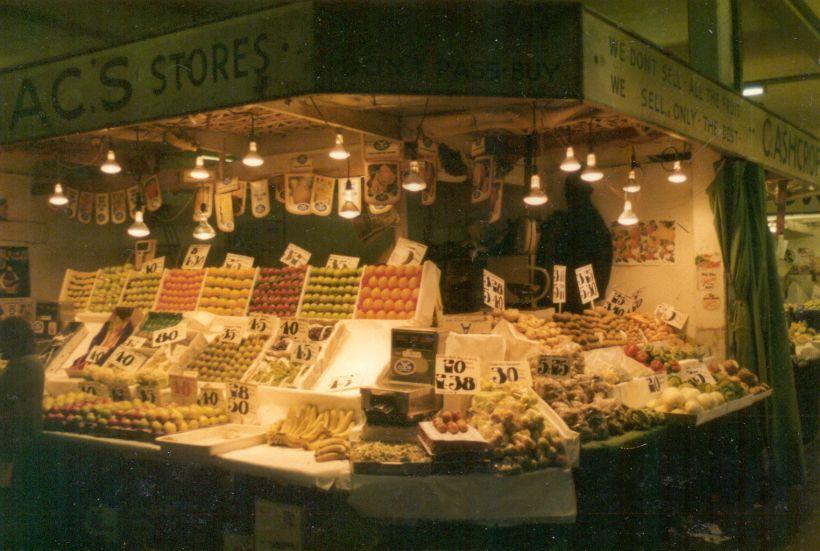 Wigan Market, circa late 70s. Wigan Market, circa late 70s.