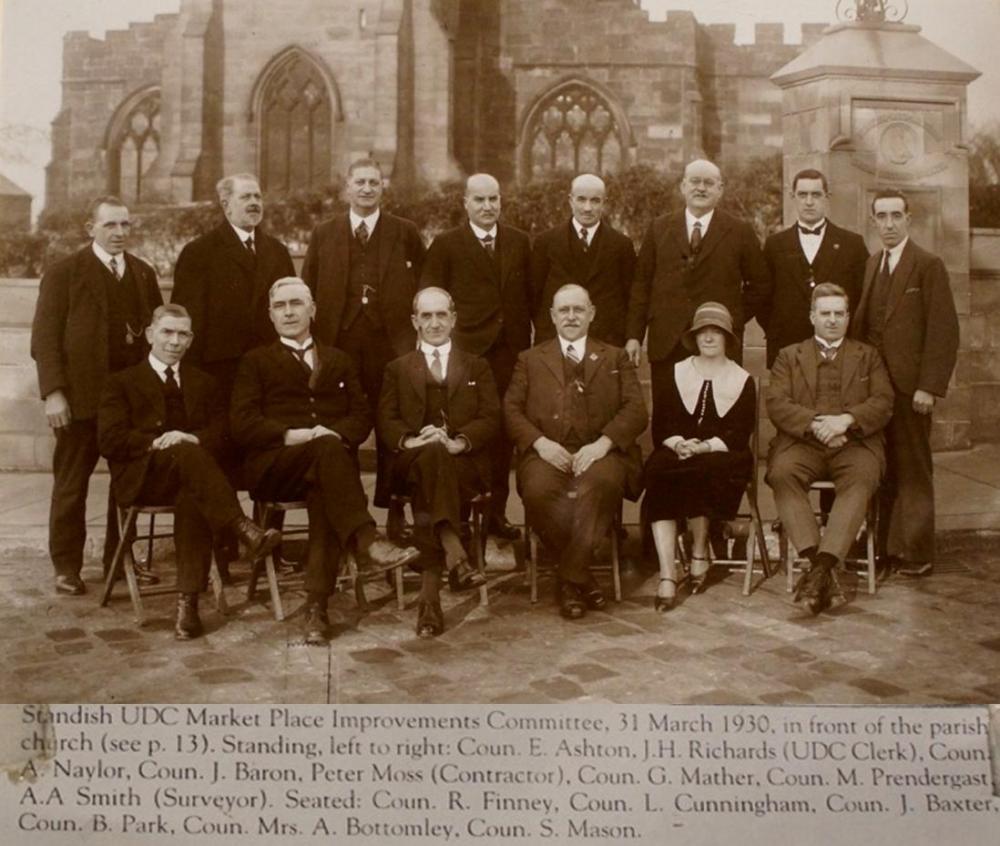 Standish UDC Councillors 1930