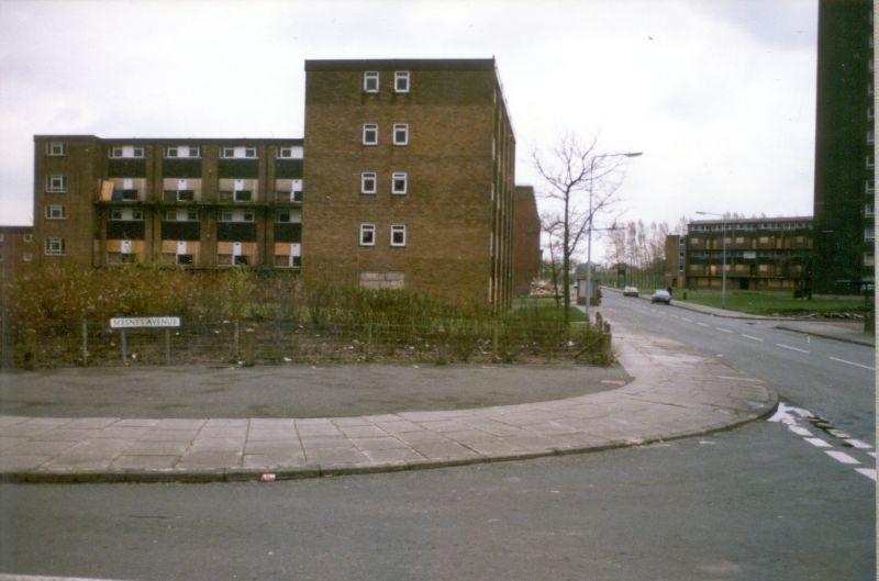 Flats on Mesnes Avenue, now demolished.