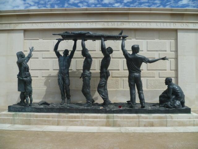 National Memorial. Wigan’s fallen are remembered there.