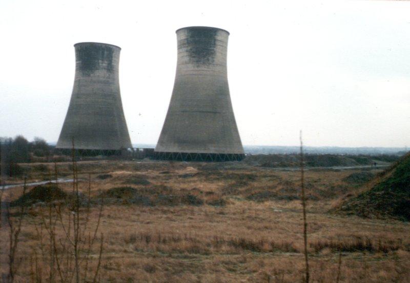 Cooling towers. Cooling towers.