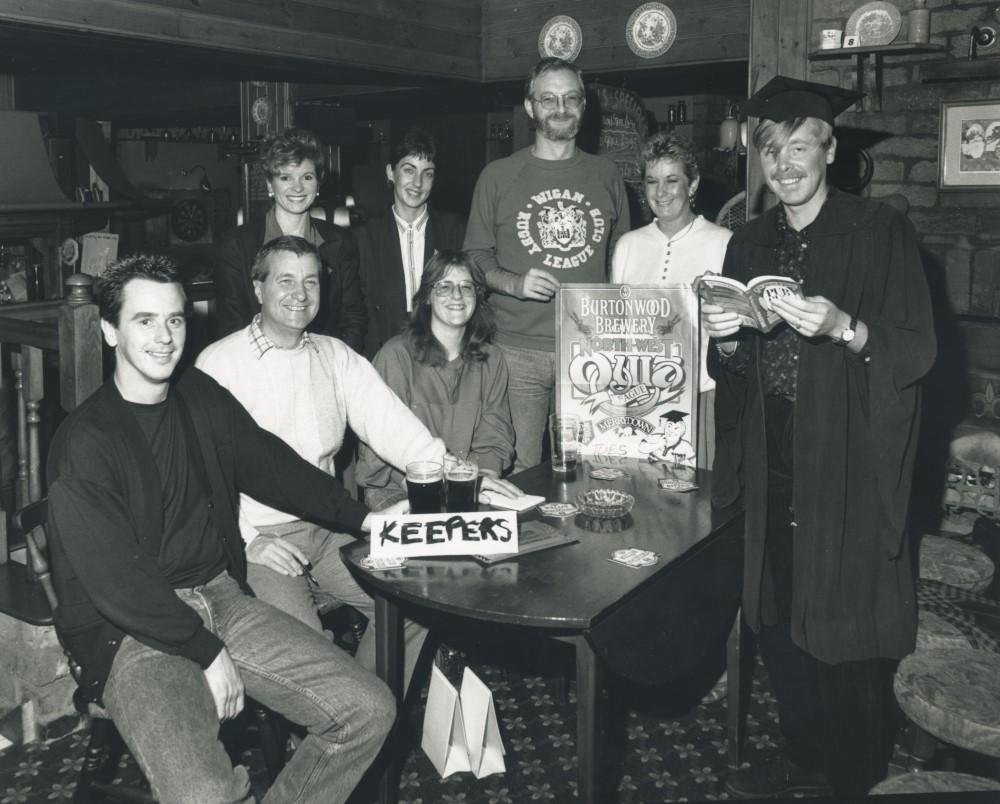 Keeper's Quiz Team Winners. 1980's Keeper's Quiz Team Winners. 1980's