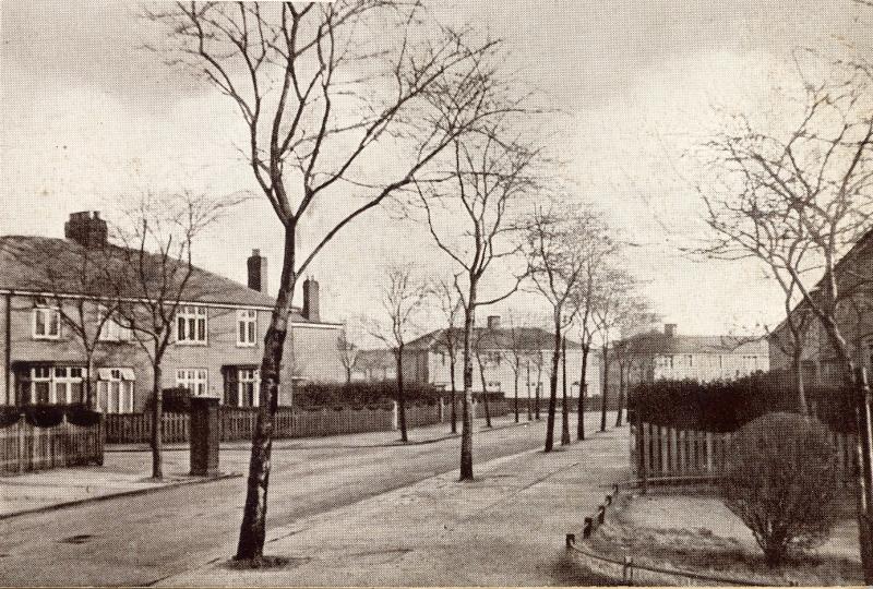 Council Houses Beech Hill c. 1940 Council Houses Beech Hill c. 1940