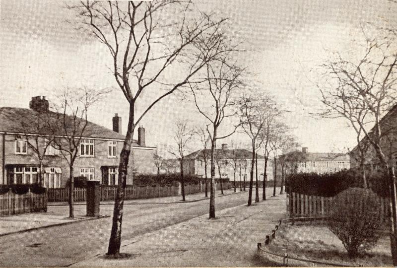 Council Houses Beech Hill c. 1940