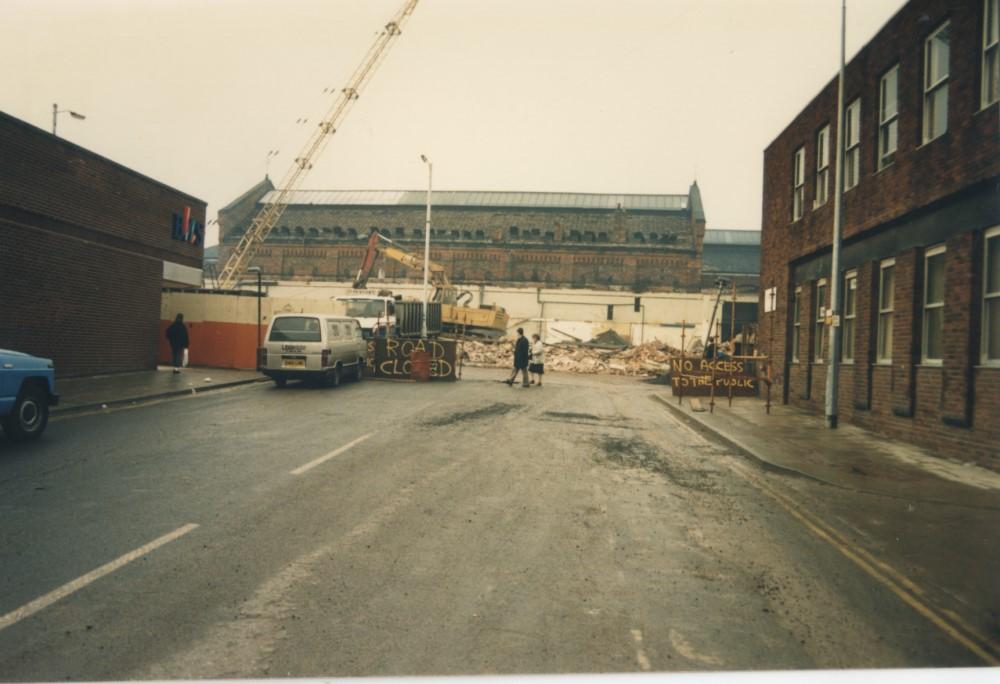Demolition of the Market Hall 3 Demolition of the Market Hall 3