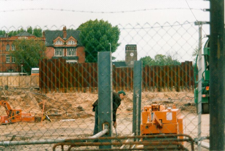 Construction of the Galleries in Wigan. Construction of the Galleries in Wigan.