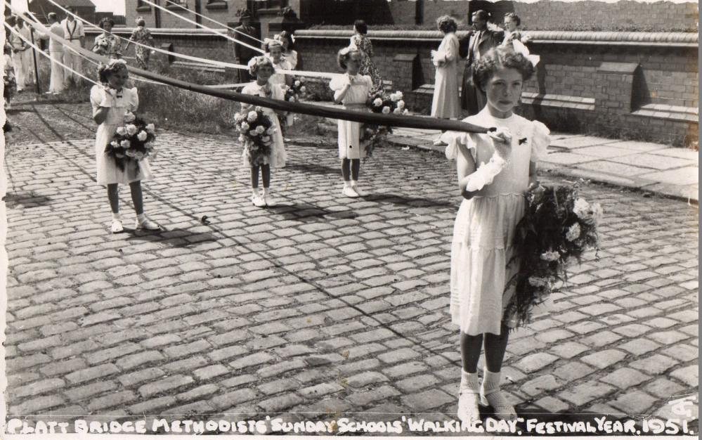 Platt Bridge Methodist Church Walking Day, 1951