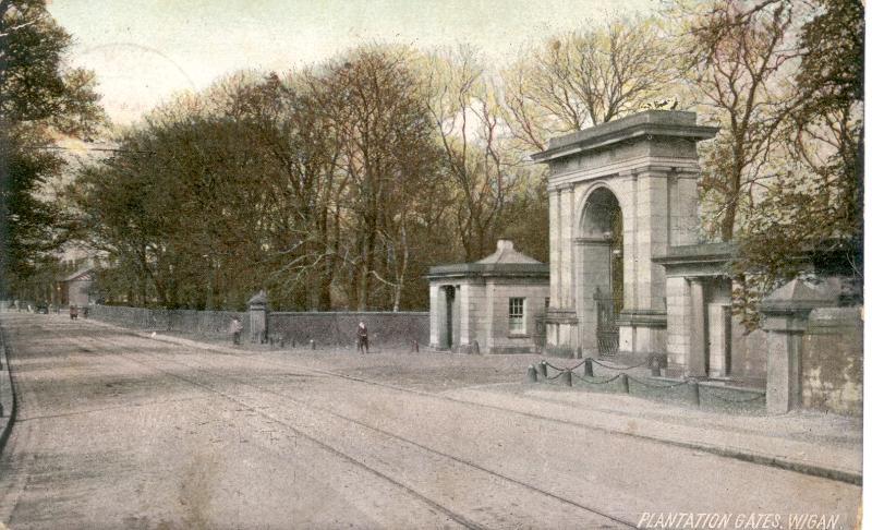 Plantation Gates, Wigan. Plantation Gates, Wigan.