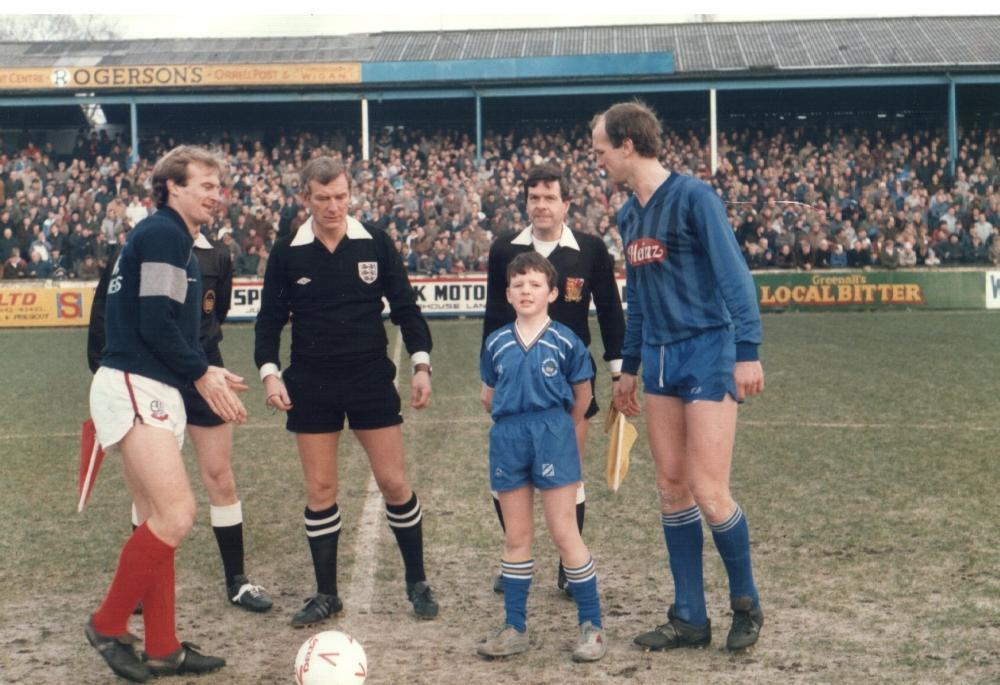 Wigan v Bolton, mid 80's.