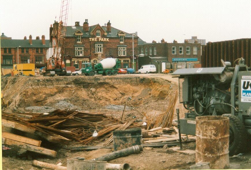Construction of the Galleries in Wigan. Construction of the Galleries in Wigan.
