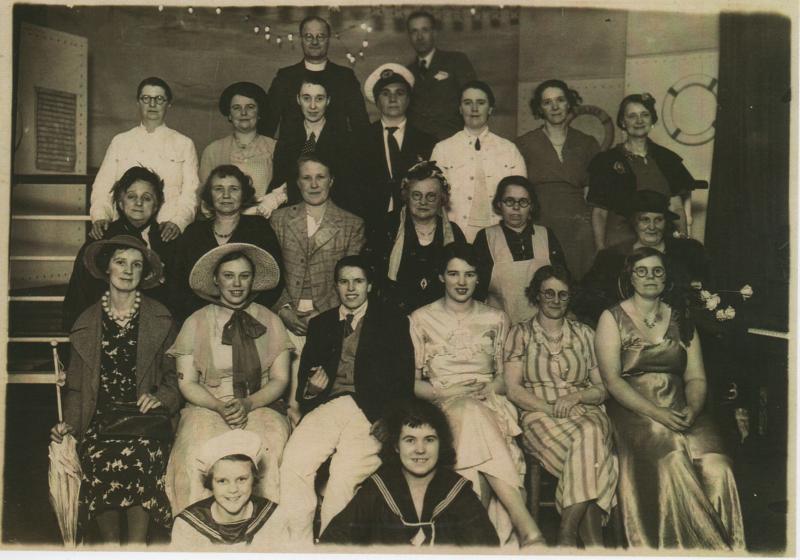 women's fellowhip at Highfield circa 1939 women's fellowhip at Highfield circa 1939