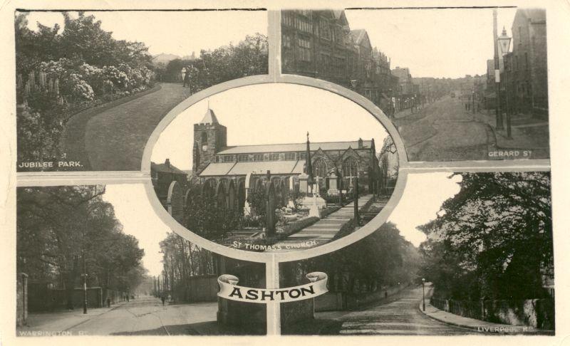 Ashton Postcard. 1919.