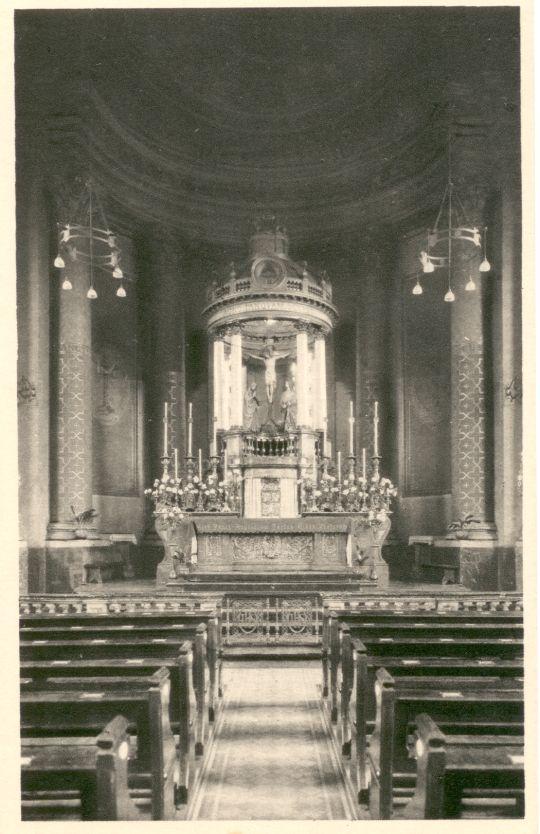 St. John's, Wigan - High Altar and Canopy.