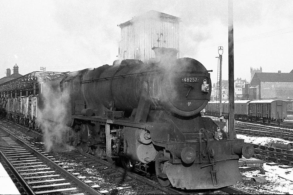 Black 8 at Wigan North Western Station Black 8 at Wigan North Western Station