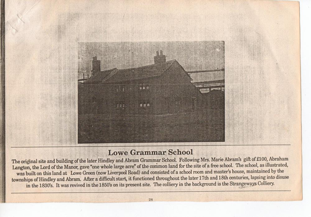 Lowe Grammar School Lowe Grammar School