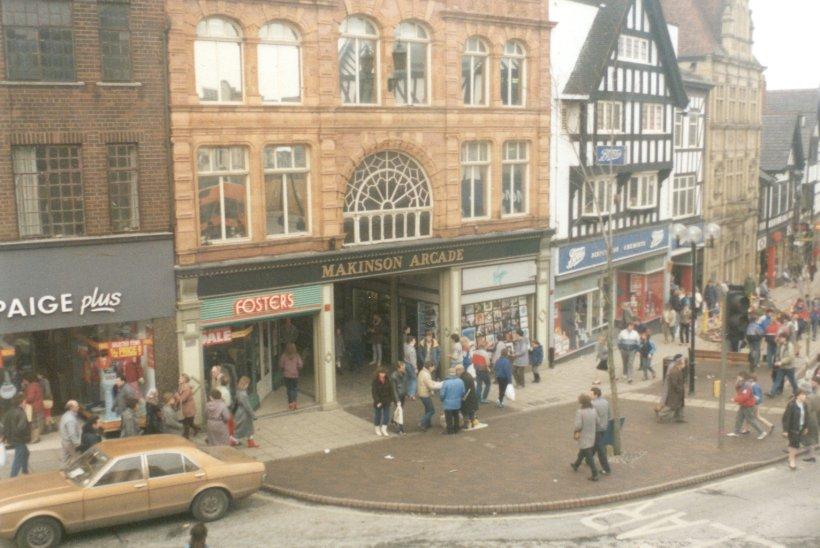 Standishgate, 1980s. Standishgate, 1980s.