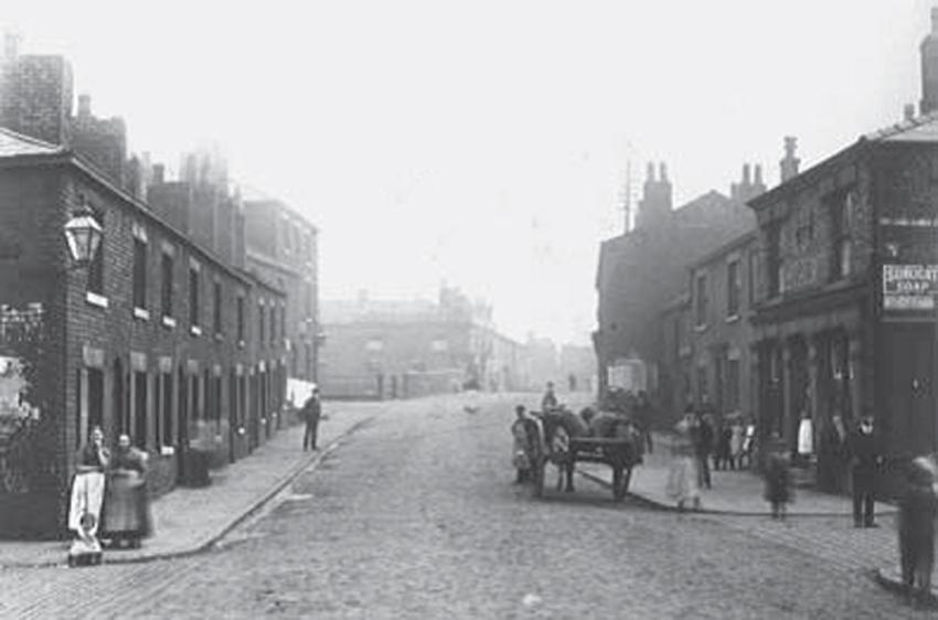 Warrington Lane c.1900 Warrington Lane c.1900
