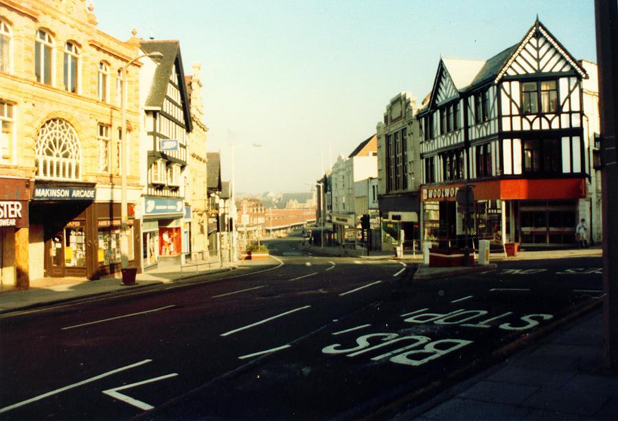 Woolworths on Standishgate, 1980s. Woolworths on Standishgate, 1980s.