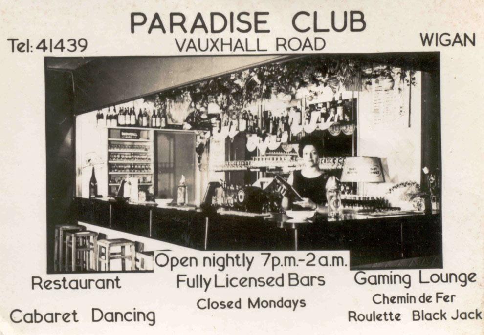 Paradise Club, Vauxhall Road