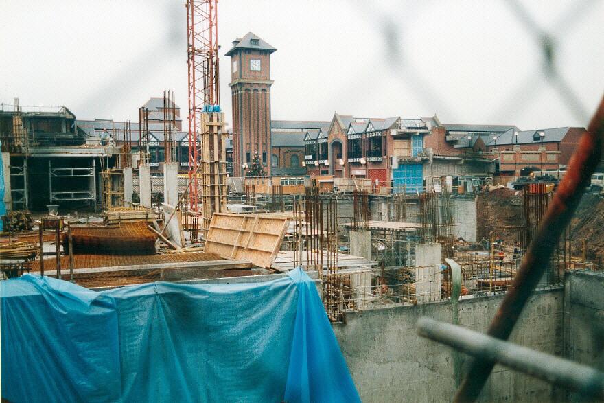 Construction of the Galleries in Wigan. Construction of the Galleries in Wigan.