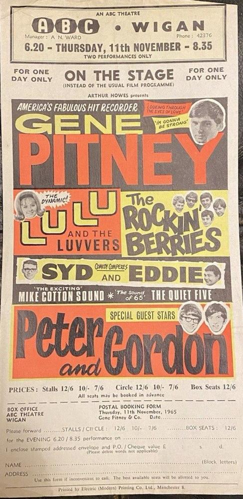 Poster Gene Pitney