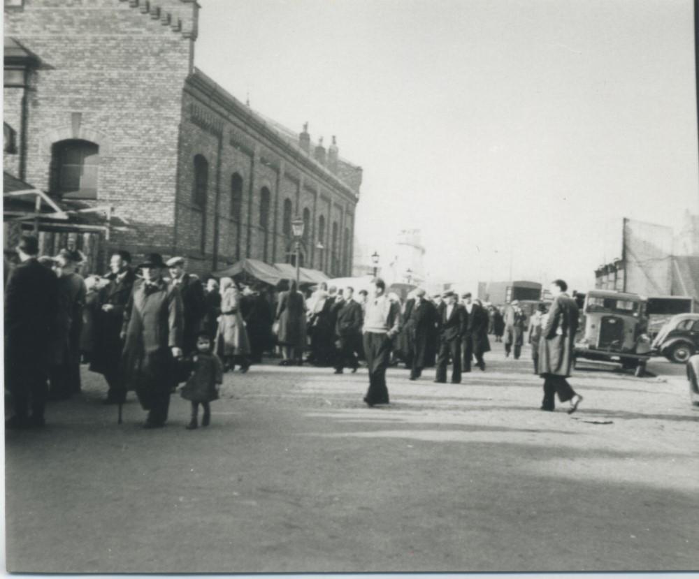 Market Hall from Hope St.1940's Market Hall from Hope St.1940's