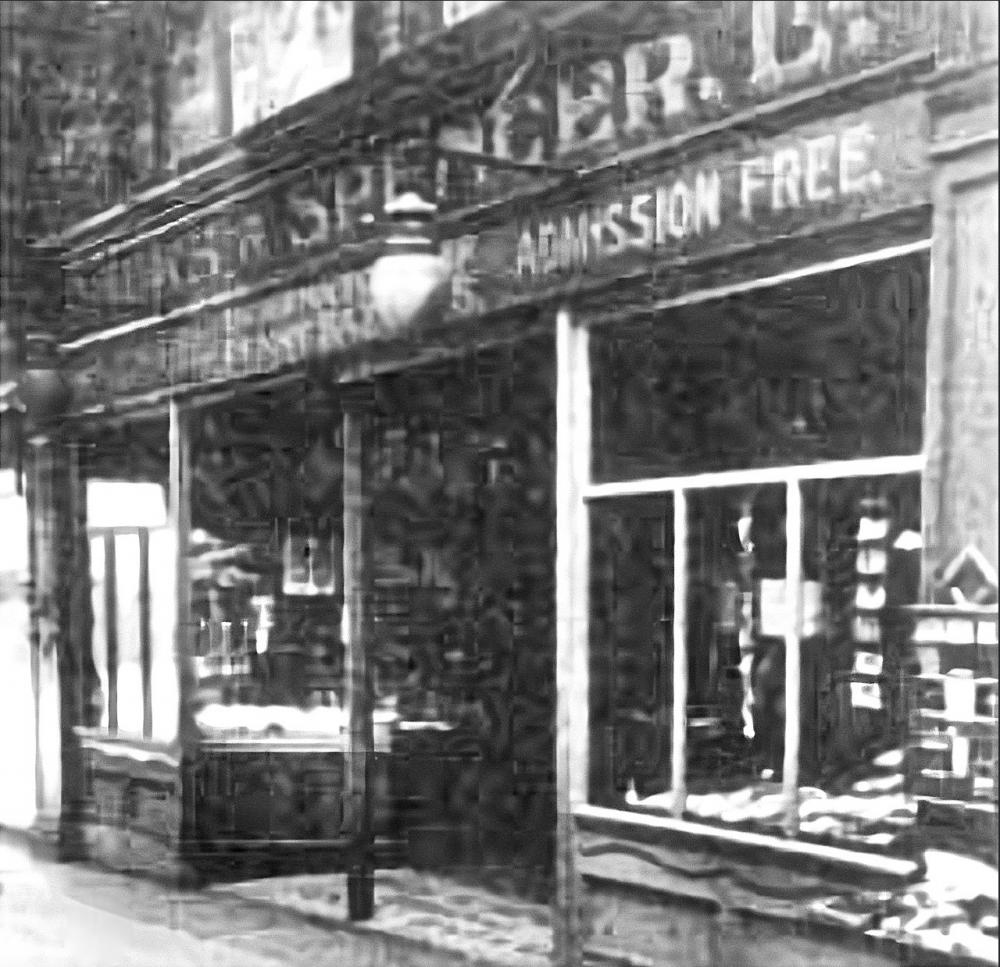 M & S Store 1899 at 29 Makinson's Arcade.