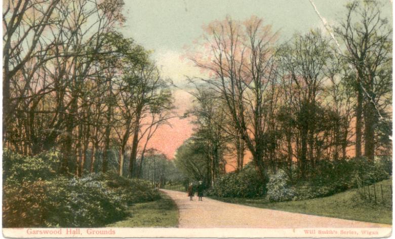Garswood Hall Grounds. 1911. Garswood Hall Grounds. 1911.