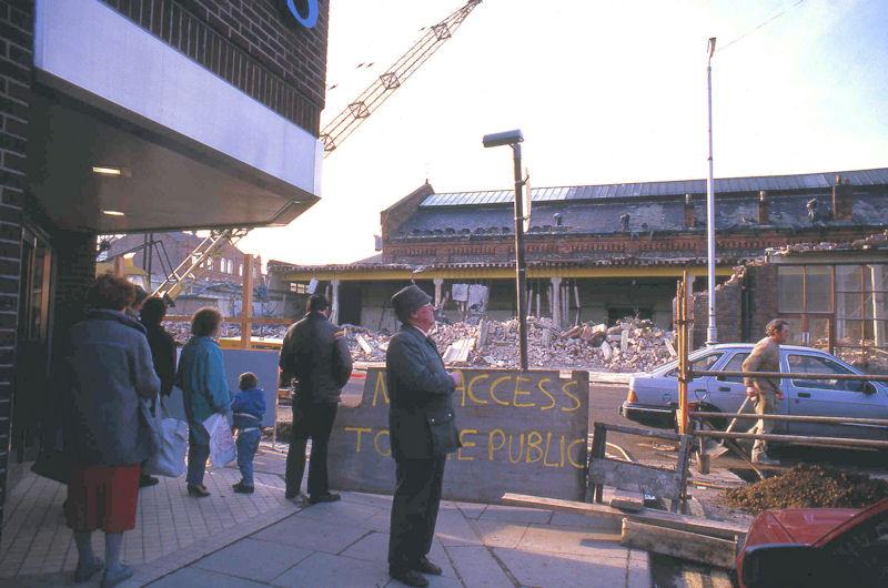 Galleries under construction