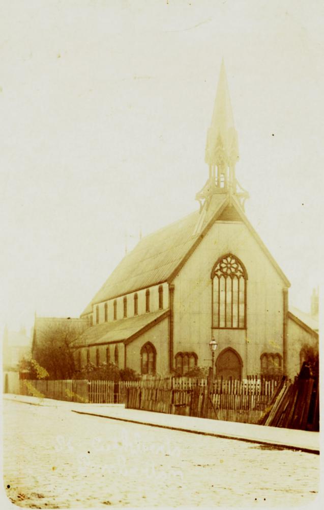 st. cuthbert's, corrugated iron church, pemberton st. cuthbert's, corrugated iron church, pemberton